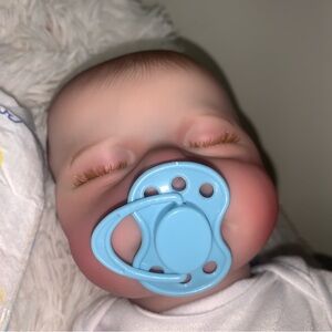 Reborn Baby Doll BZDOLL Baby Boy Comes with Soother, Bottle, Birth Certificate